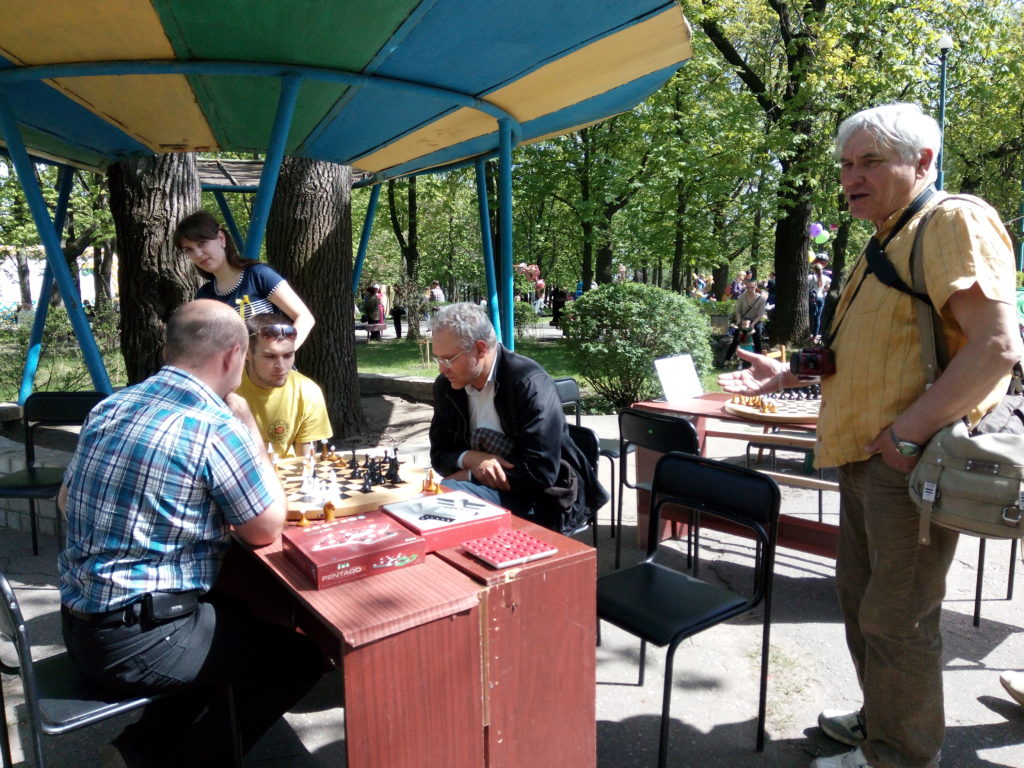 Русские шахматы в Купянске 1 мая